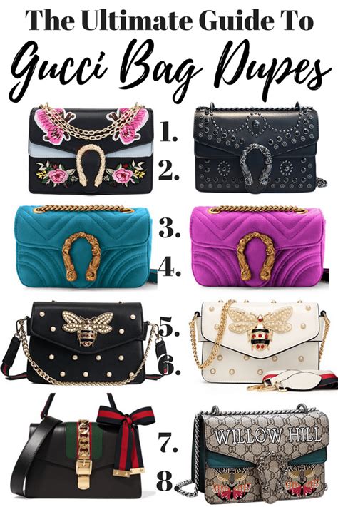 best dupe bags for gucci.